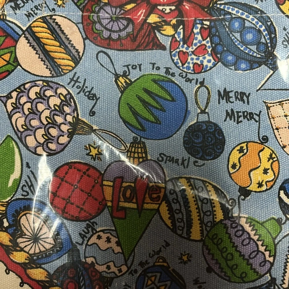 Canvas Christmas bag. Brand new.
